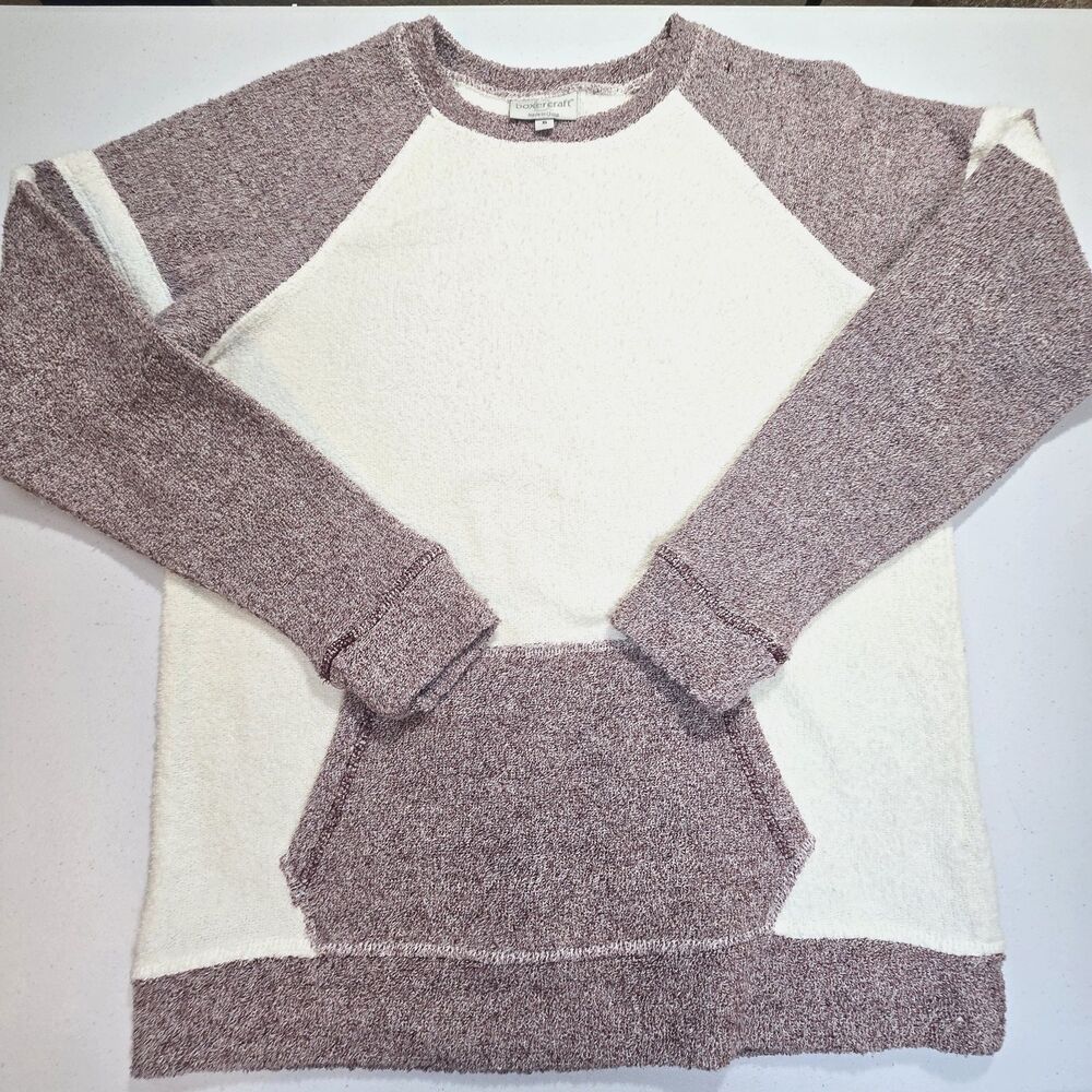 Boxercraft Women's Pullover Knit  Textured Sweater Small